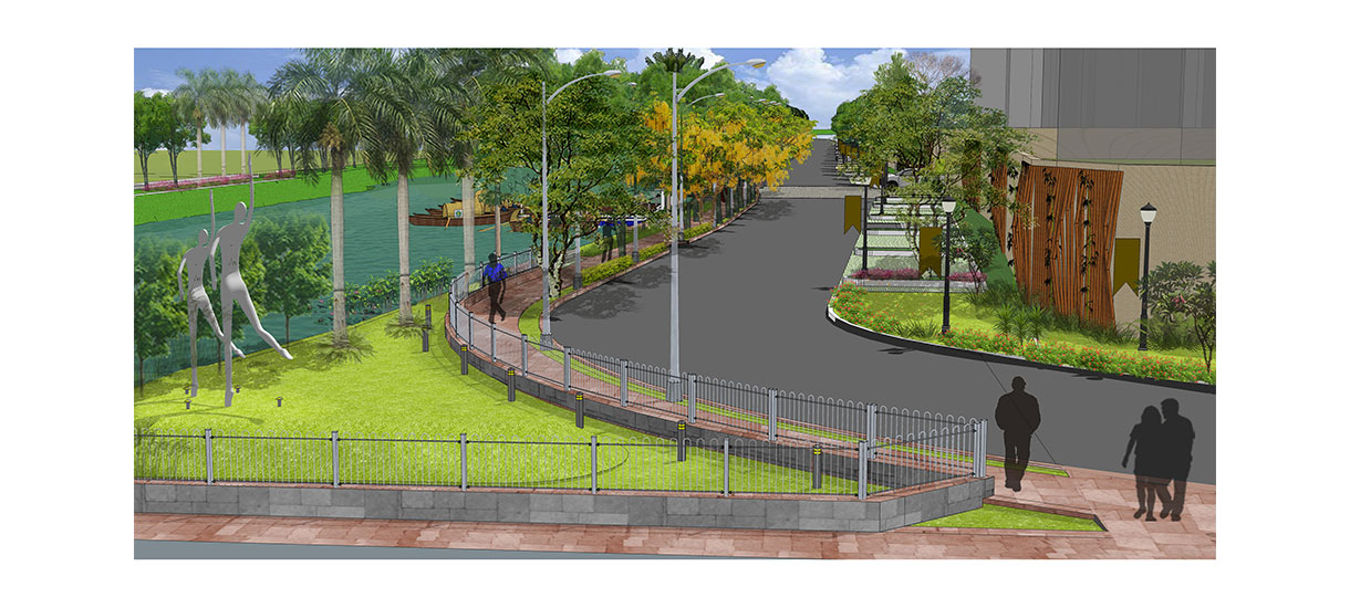 Waterfront development concept image